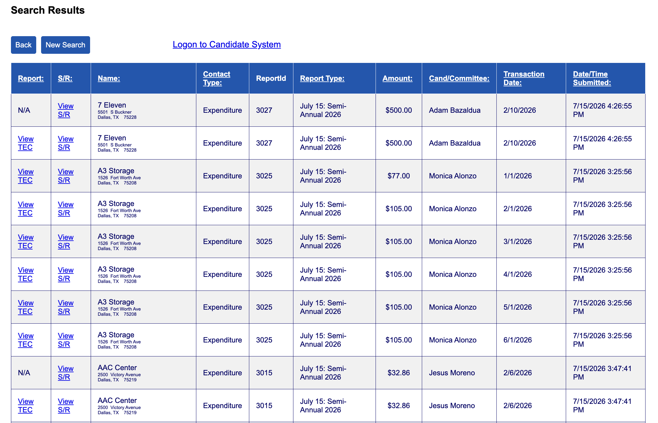 Dataset Screenshot